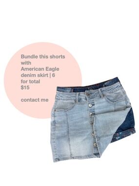 Bare Denim shorts size 28